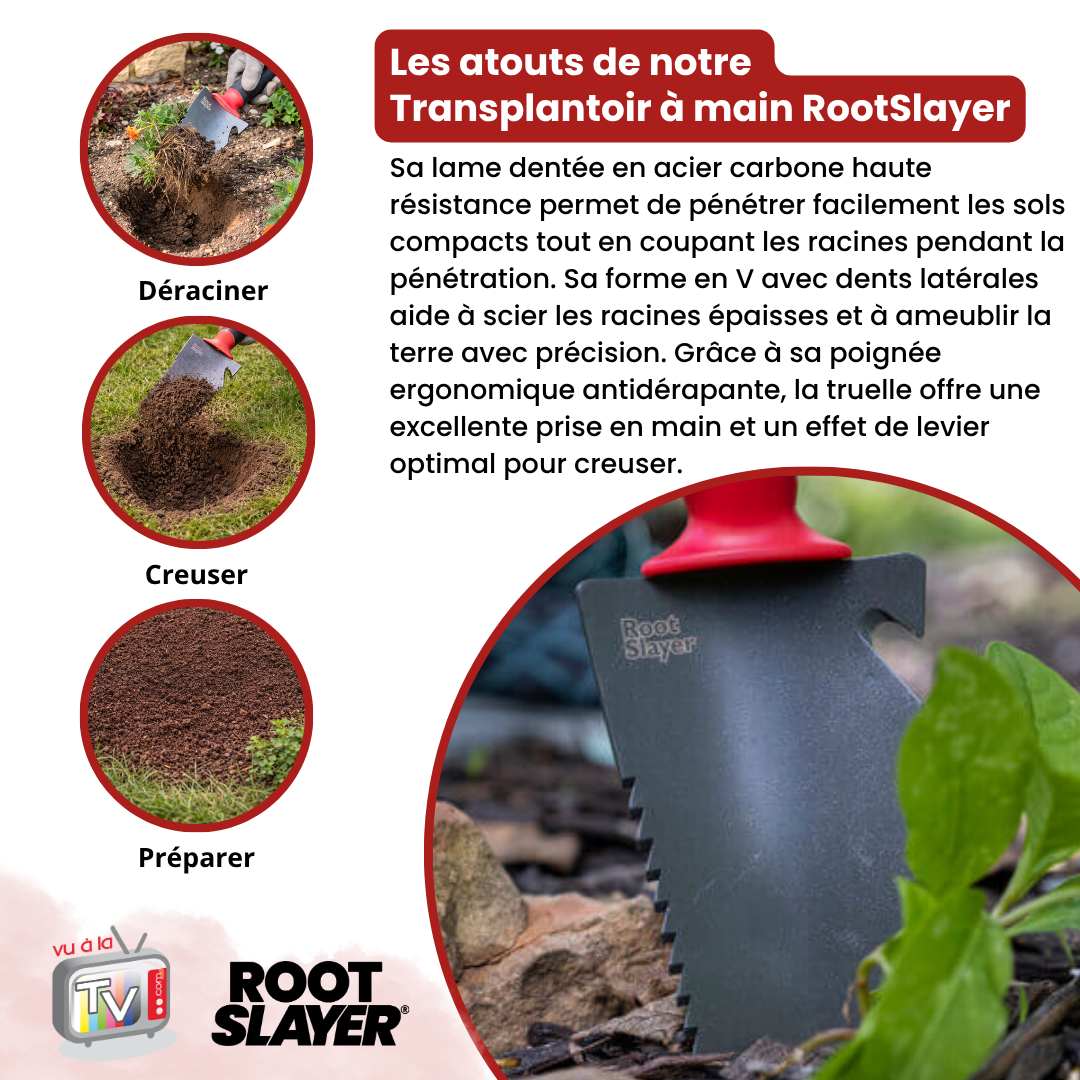 Transplantoir à Main RootSlayer