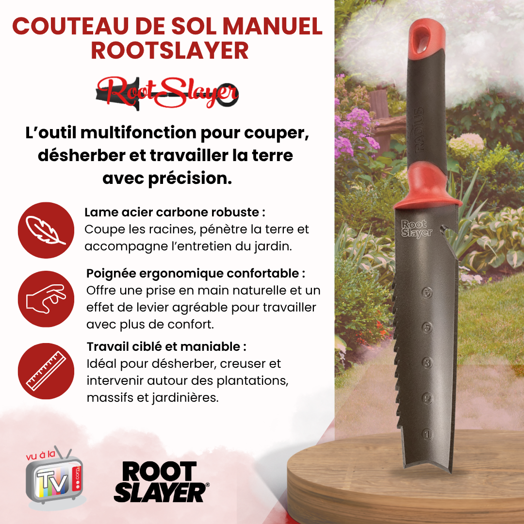 Couteau Sol Manuel RootSlayer