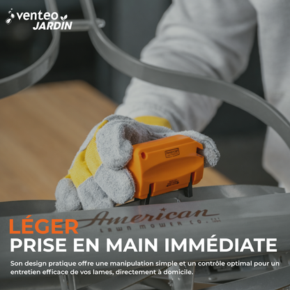 Kit d'Affûtage pour Tondeuse Hélicoïdale | Aiguiseur Lames Manuel