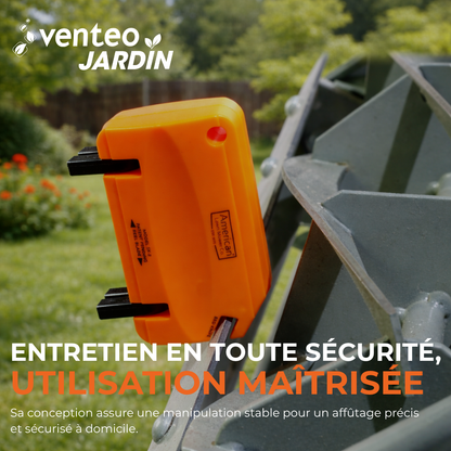 Kit d'Affûtage pour Tondeuse Hélicoïdale | Aiguiseur Lames Manuel